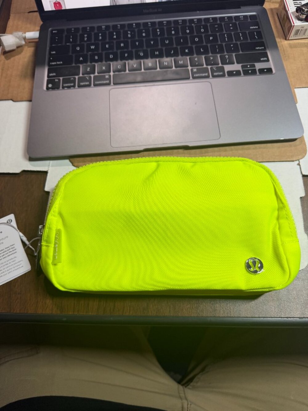 Lululemon Everywhere Belt Bag Neon Yellow Lime Green Crossbody Fanny Pack